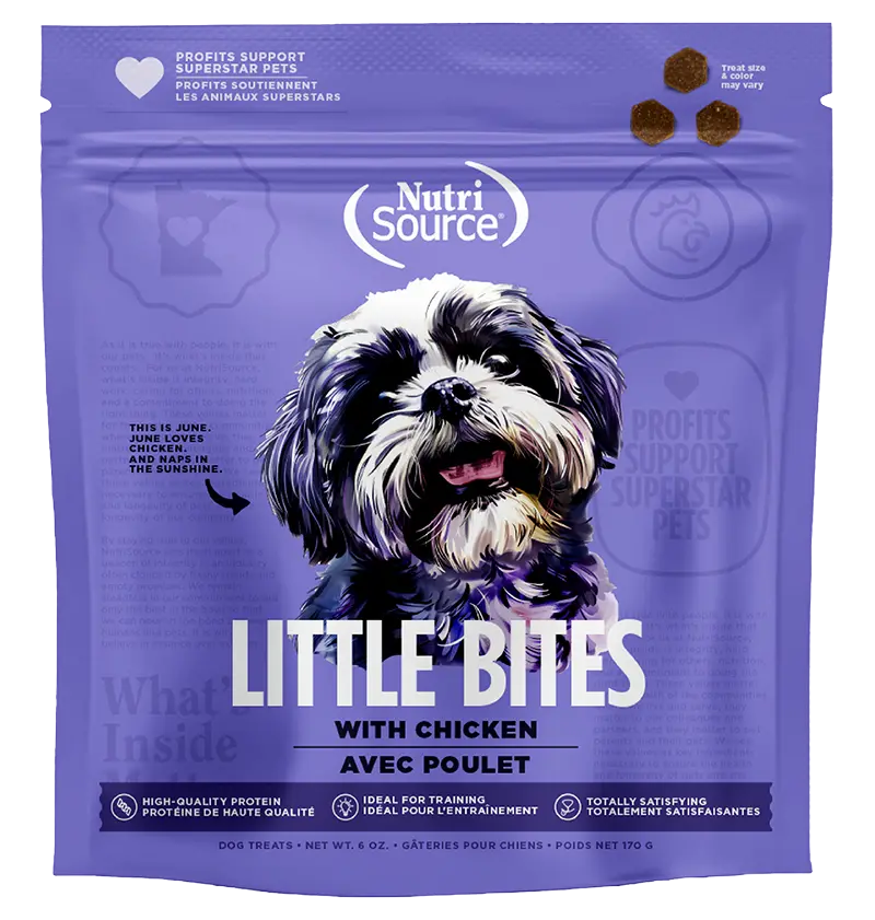 Nutrisource Chicken Little Bites Dog Treats 1