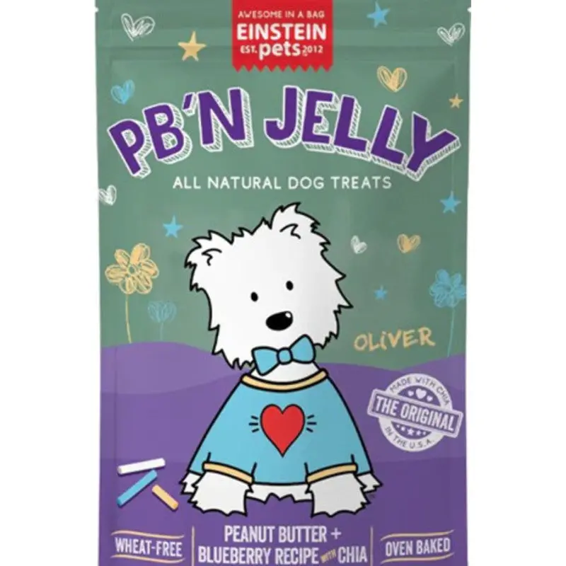 Einstein Pets Everydays Pb’N Jelly Dog Treats 1