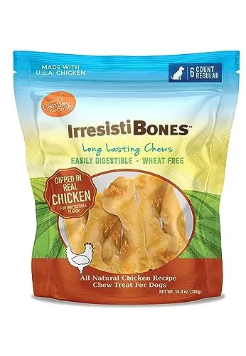 Canine Naturals Irresistibones Long Lasting Chicken Recipe Chew Treat For Dogs 1
