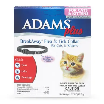Adams™ Flea & Tick Collar For Cats & Kittens 1