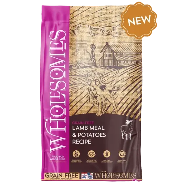 Wholesomes Lamb Meal & Potatoes Adult Dry Dog Food 1