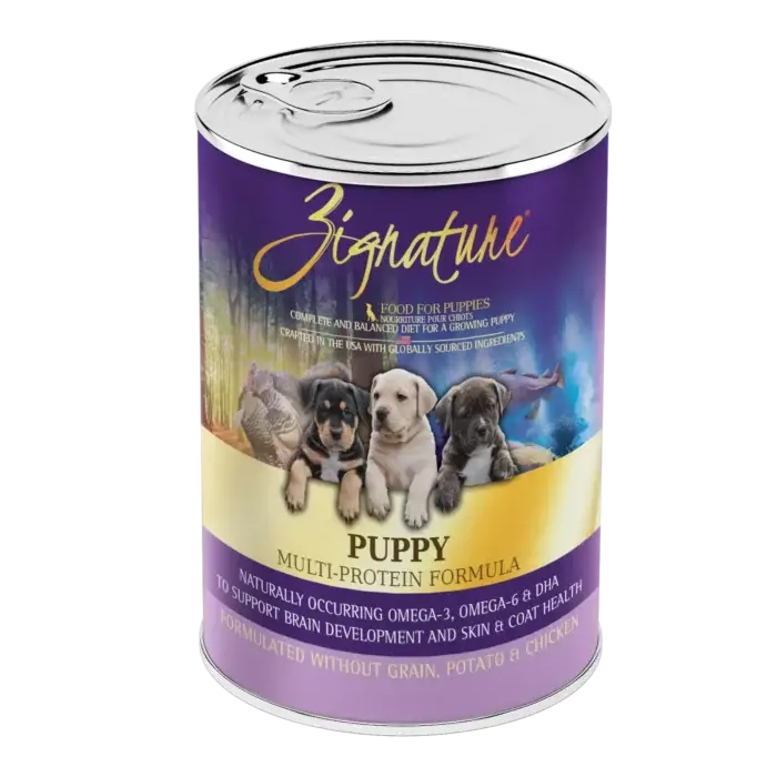 Zignature Puppy Formula Wet Dog Food 1