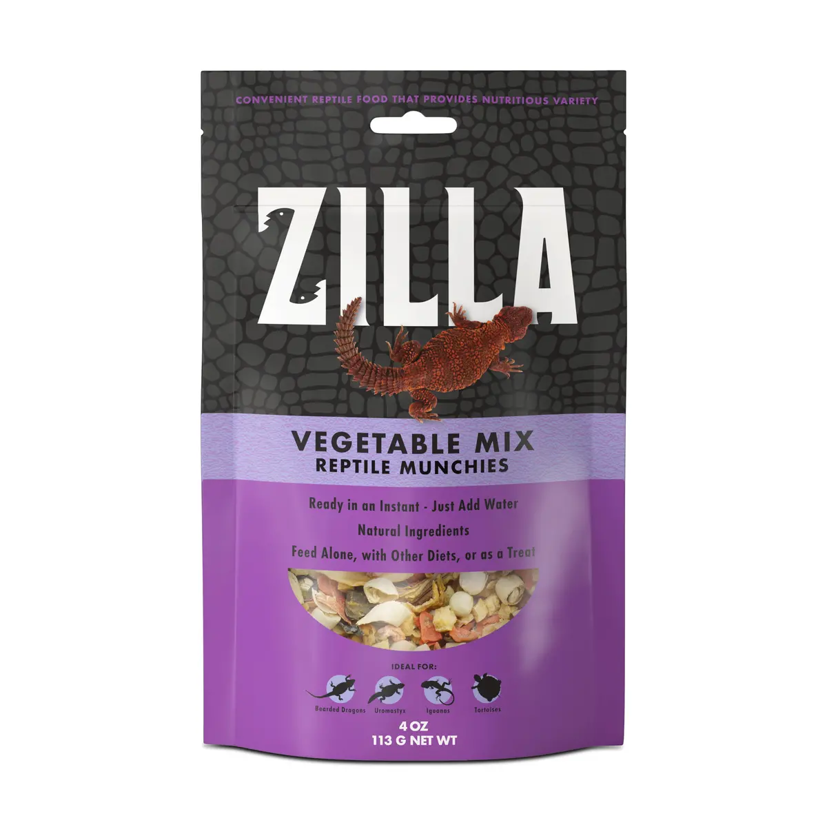 Zilla Reptile Munchies Vegetable Mix 1