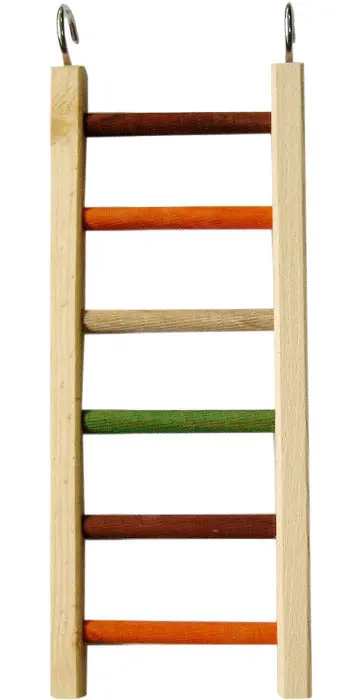 14" Wooden Hanging Ladder By A&E 1