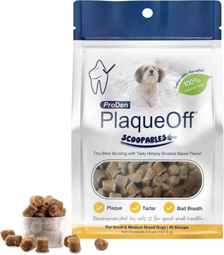 Proden Plaqueoff Scoopables Small Dog Dental Treats 1
