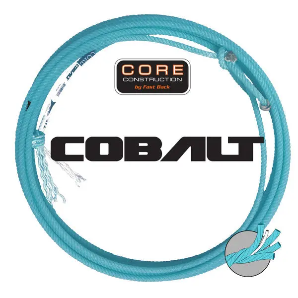 Fast Back Cobalt Heel Rope – 35-Foot Training Rope for Horses