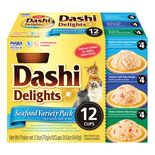 Inaba Dashi Delights Seafood Variety Pack 1