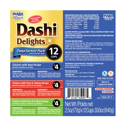 Inaba Dashi Delights Tuna Variety Pack 2