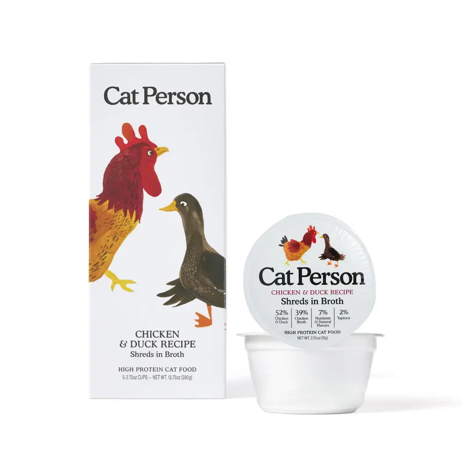 Weruva Cat Person Chicken & Duck Shreds In Broth Cat Food 1