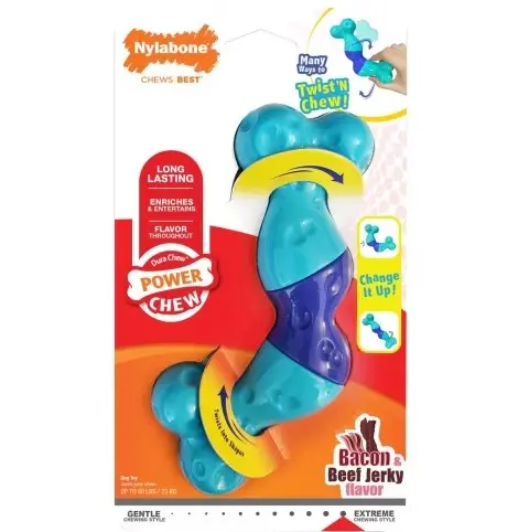 Nylabone Power Chew Twist 'N Chew Dog Toy 1