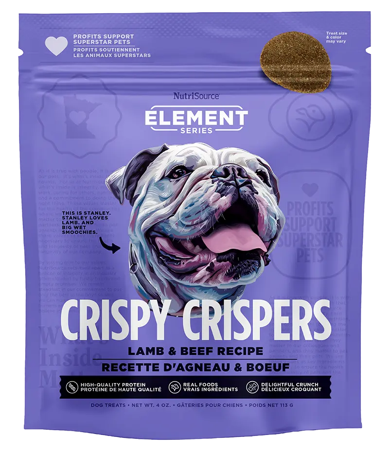 Nutrisource Lamb & Beef Crispy Crispers Dog Treats 1