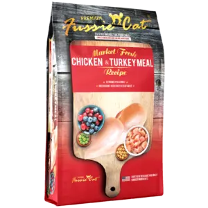 Fussie Cat Market Fresh Chicken & Turkey Meal Dry Cat Food 1