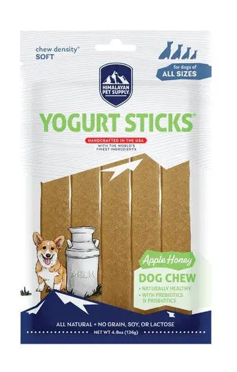Himalayan Dog Chew Yogurt Sticks Apple Honey 1