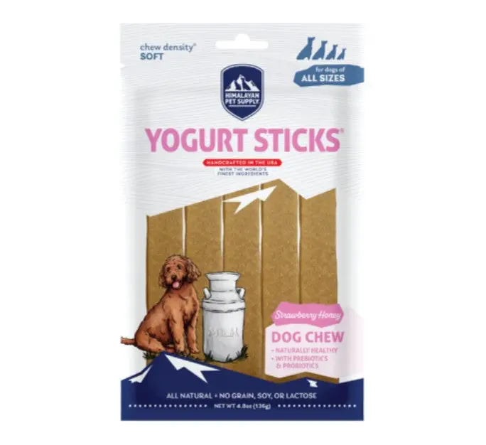Himalayan Dog Chew Yogurt Sticks Strawberry Honey 1