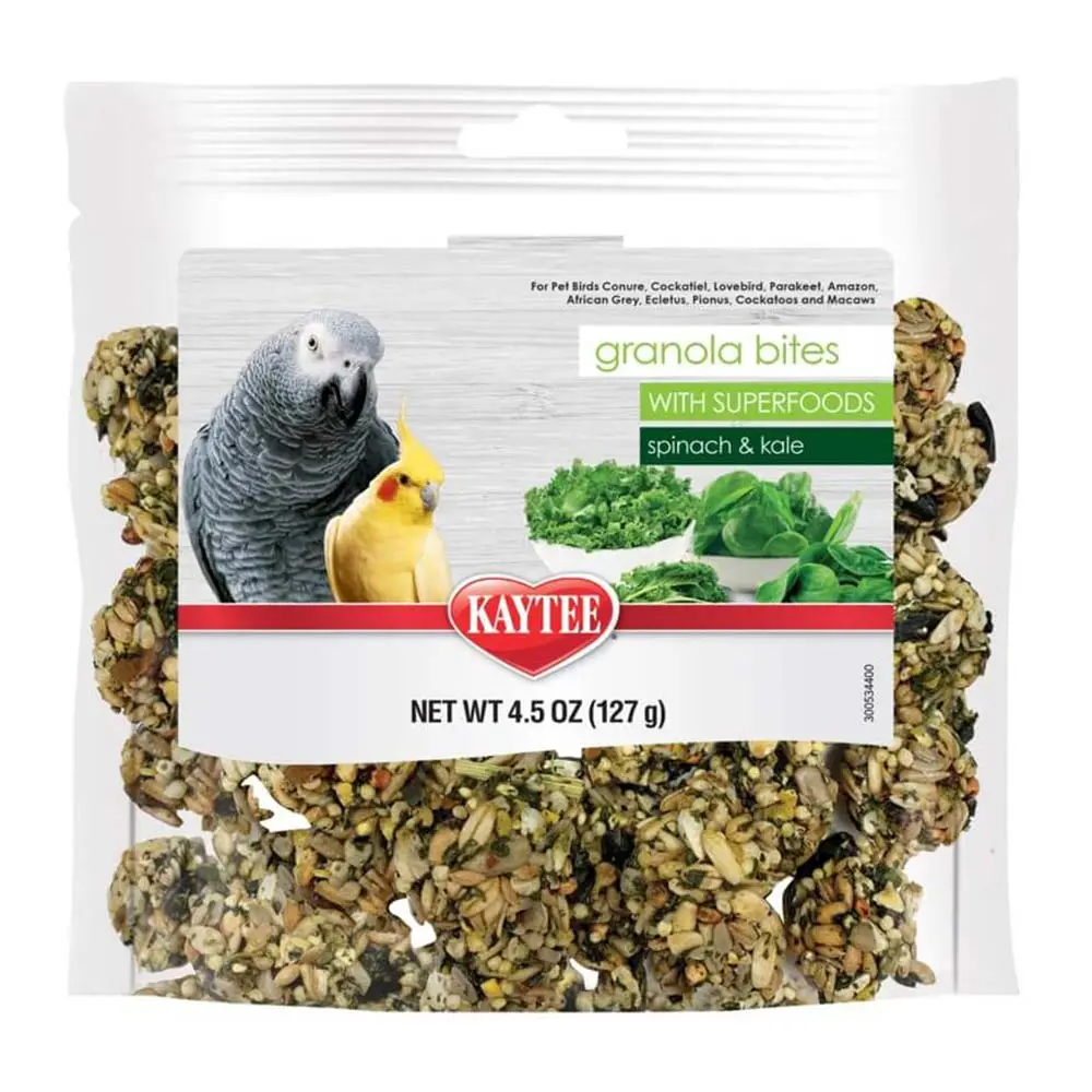 Kaytee Granola Bites With Superfoods Spinach & Kale 1