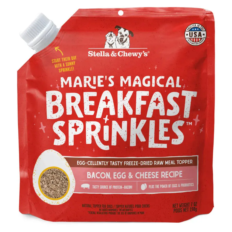 Stella & Chewy's Marie’S Magical Breakfast Sprinkles Bacon, Egg & Cheese 1