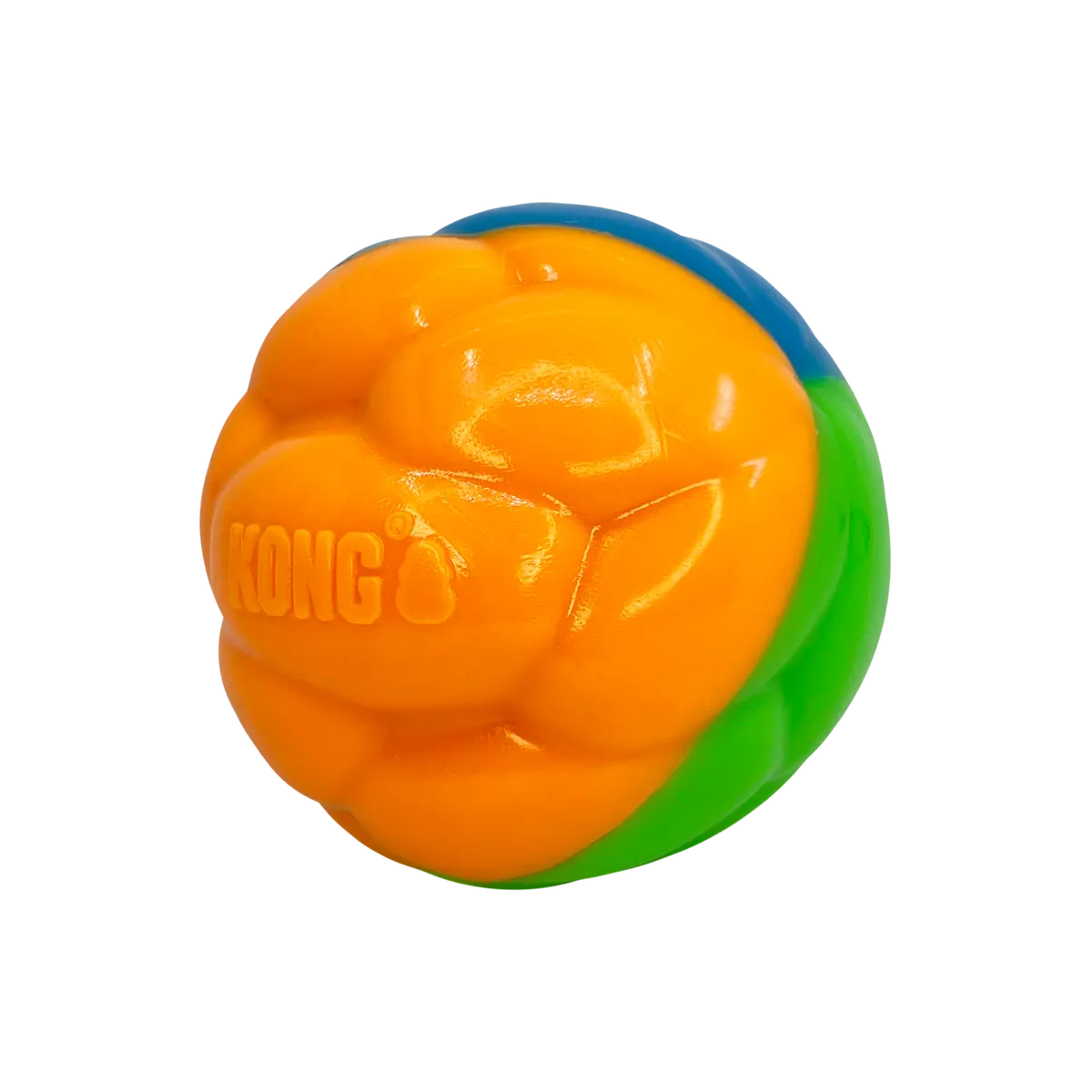 Kong Twistz High-Viz Ball Dog Toy 1