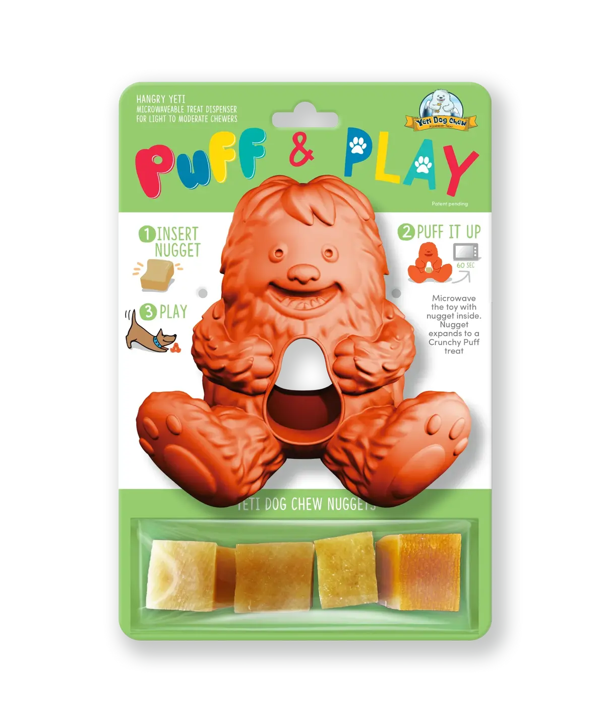 Yeti Dog Chews Yeti Puff And Play Dog Toy 1