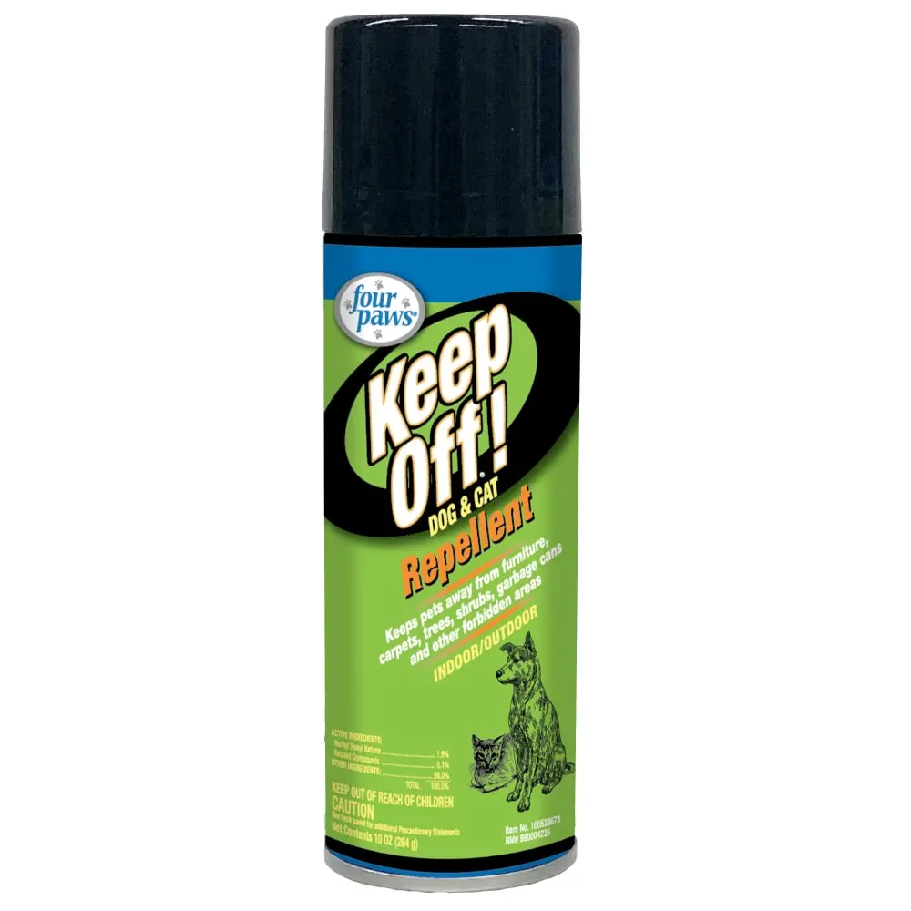 Four Paws Keep Off! Dog And Cat Repellent Outdoors & Indoors Spray 1