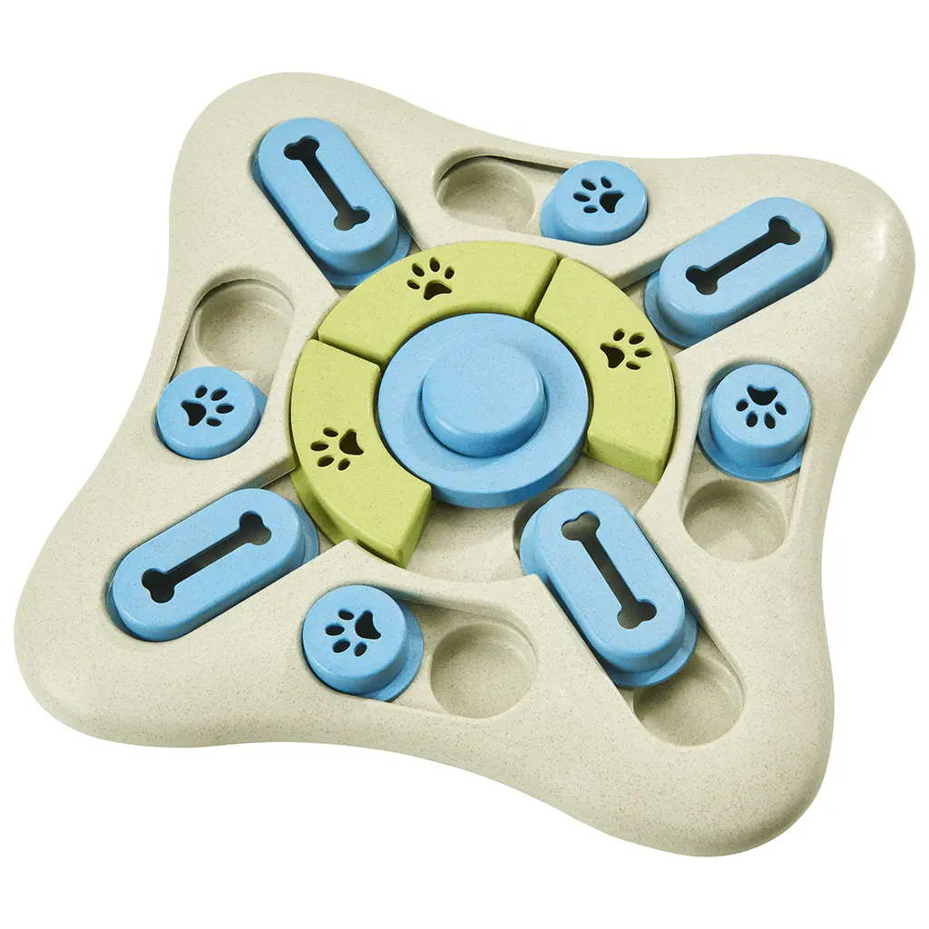 Ethical Pet Seek-A-Treat Slide’N Turn Puzzle Dog Toy 1