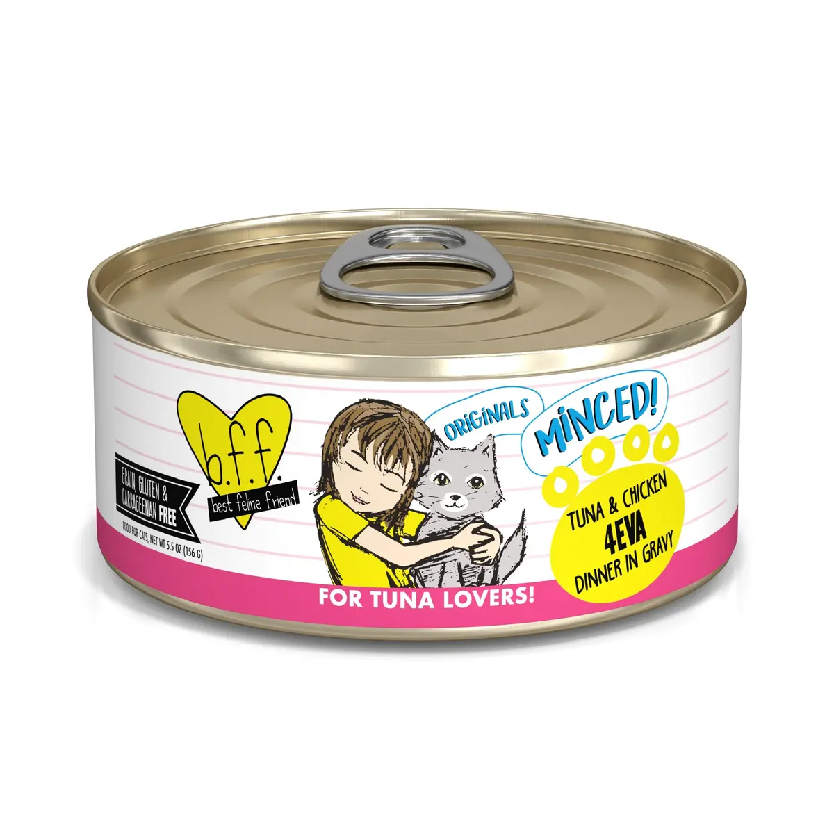 Weruva Bff Tuna & Chicken 4Eva Canned Cat Food 1