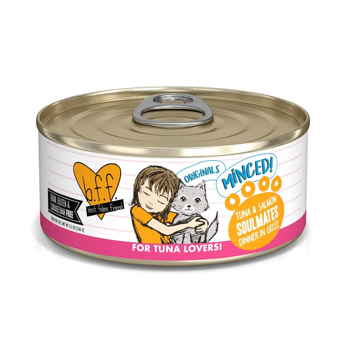 Weruva Bff Tuna & Salmon Soulmates Canned Cat Food 1