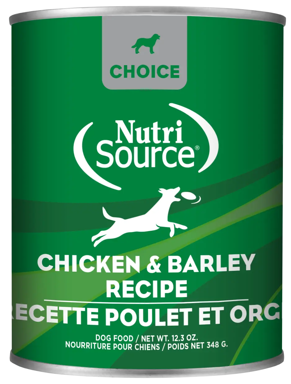 Nutrisource® Chicken & Barley Entrée Healthy Affordable Wet Dog Food 1