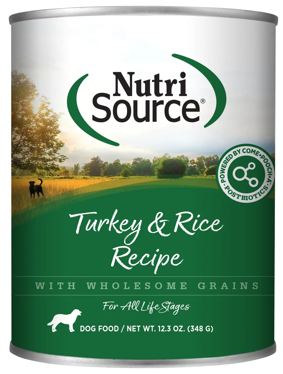 Nutrisource® Turkey & Rice Recipe Healthy Wet Dog Food 1