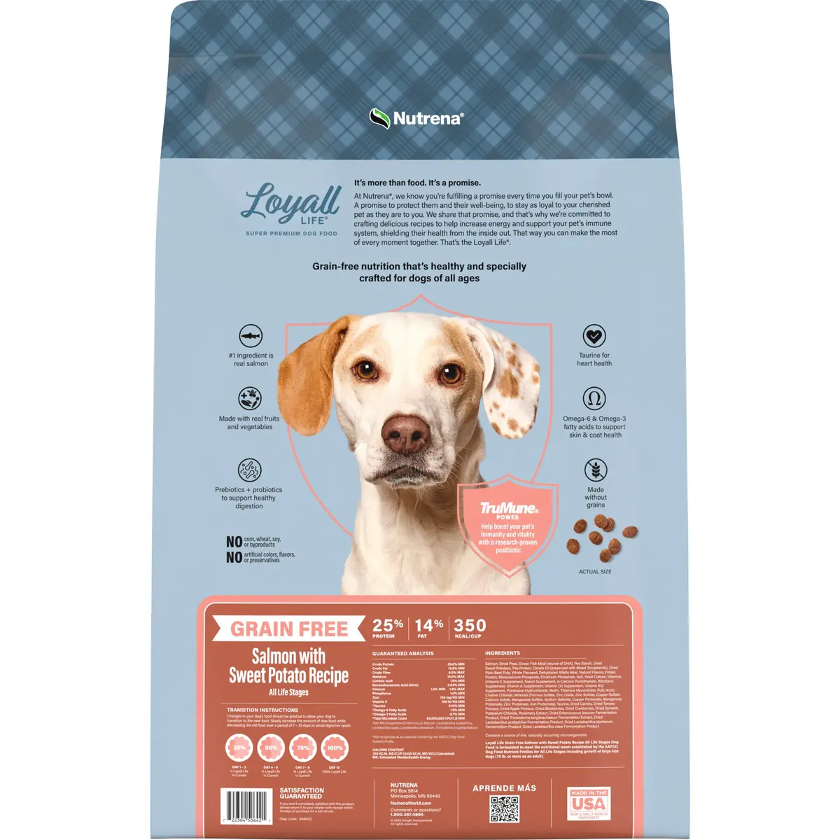 Nutrena® Loyall Life® Grain Free Salmon With Sweet Potato Recipe All Life Stages Dog Food 2