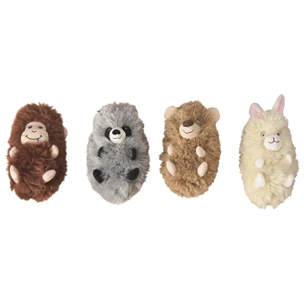 Ethical Pet Spot Fluff Balls Assorted Dog Toy 1