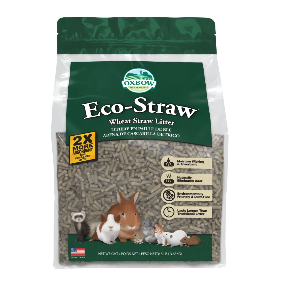 Oxbow Enriched Eco-Straw Litter For Small Animals 1