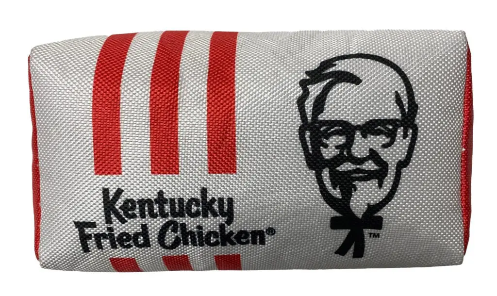 Ethical Pet Spot Kentucky Fried Chicken Plush Chicken Box Dog Toy 1