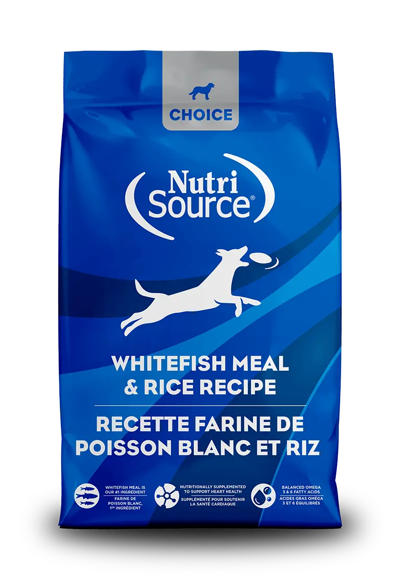 Nutrisource® Choice Whitefish Meal & Rice Recipe Dry Dog Food 2