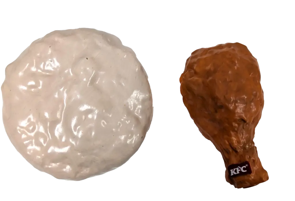Ethical Pet Spot Kentucky Fried Chicken Vinyl Biscuit Drumstick 1