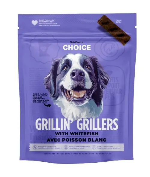 Nutrisource Whitefish Grillin' Grillers Dog Treats 1