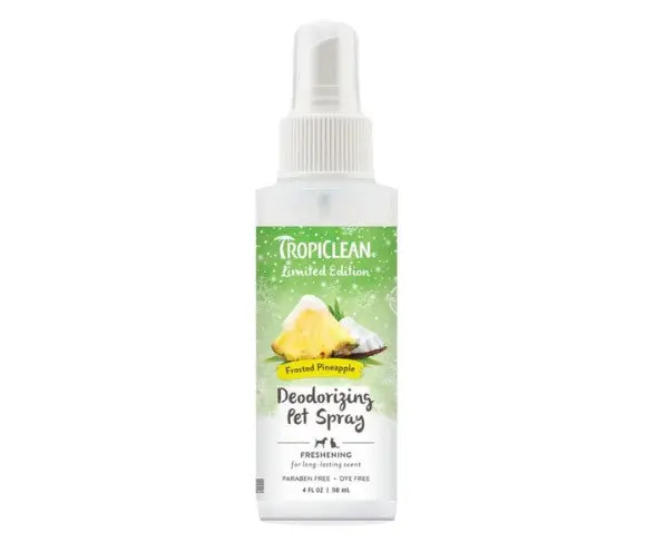 Tropiclean Frosted Pineapple Deodorizing Spray For Pets 1
