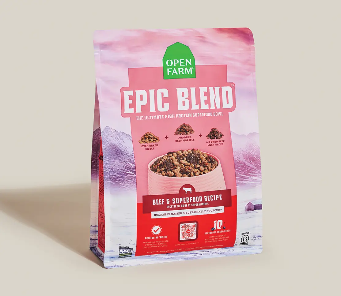 Open Farm Epic Blend Beef & Superfood Dry Dog Food 1