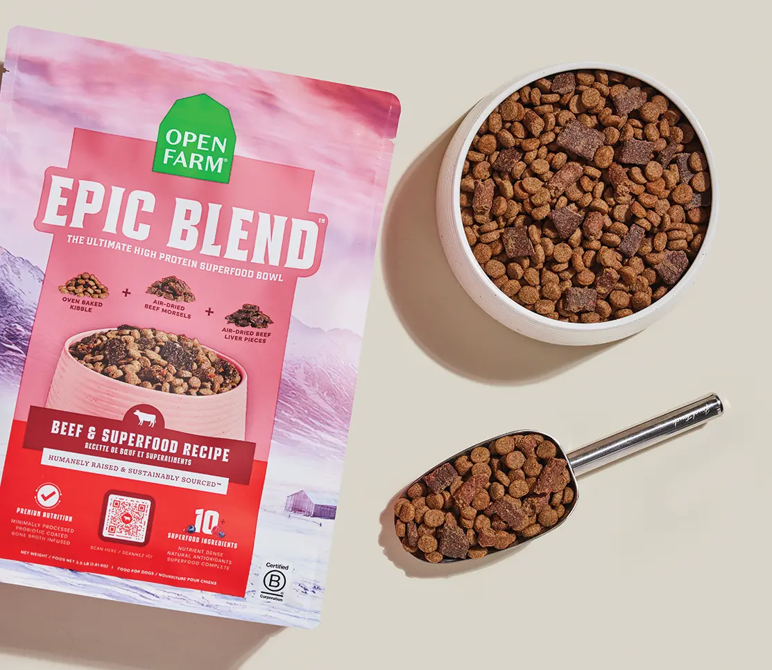 Open Farm Epic Blend Beef & Superfood Dry Dog Food 2
