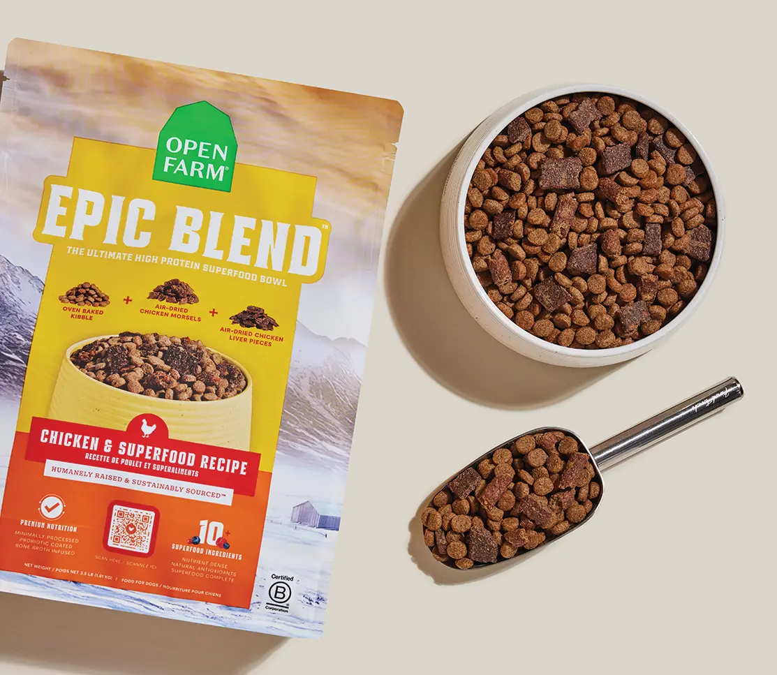 Open Farm Epic Blend Chicken & Superfood Dry Dog Food 2