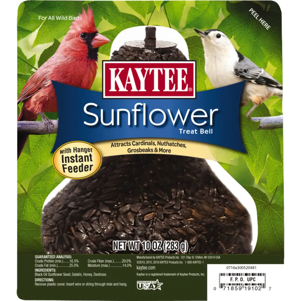 Kaytee Sunflower Treat Bell 1