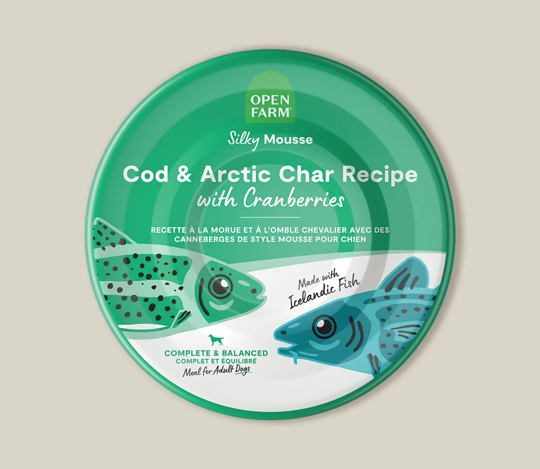 Open Farm Icelandic Cod & Arctic Char Wet Food For Dogs 2
