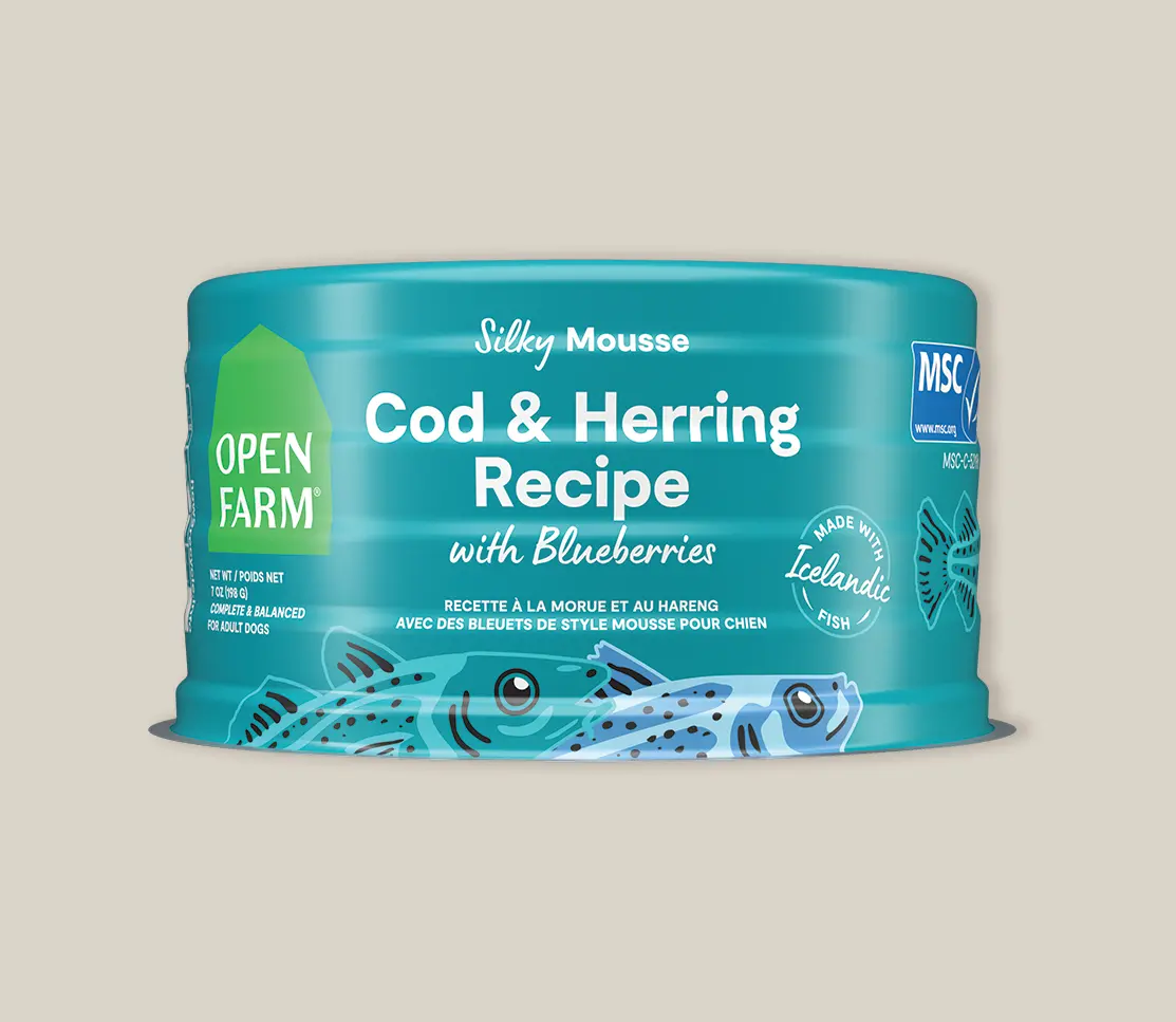 Open Farm Icelandic Cod & Herring Wet Food For Dogs 1