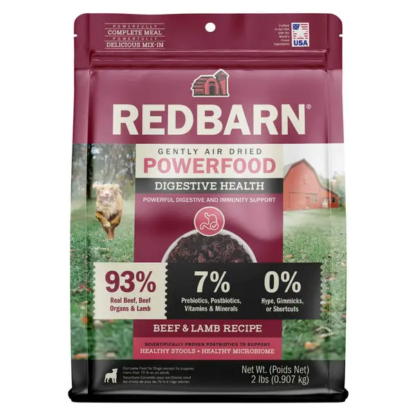 Redbarn Air Dried Powerfood Digestive Health Beef & Lamb Recipe 1
