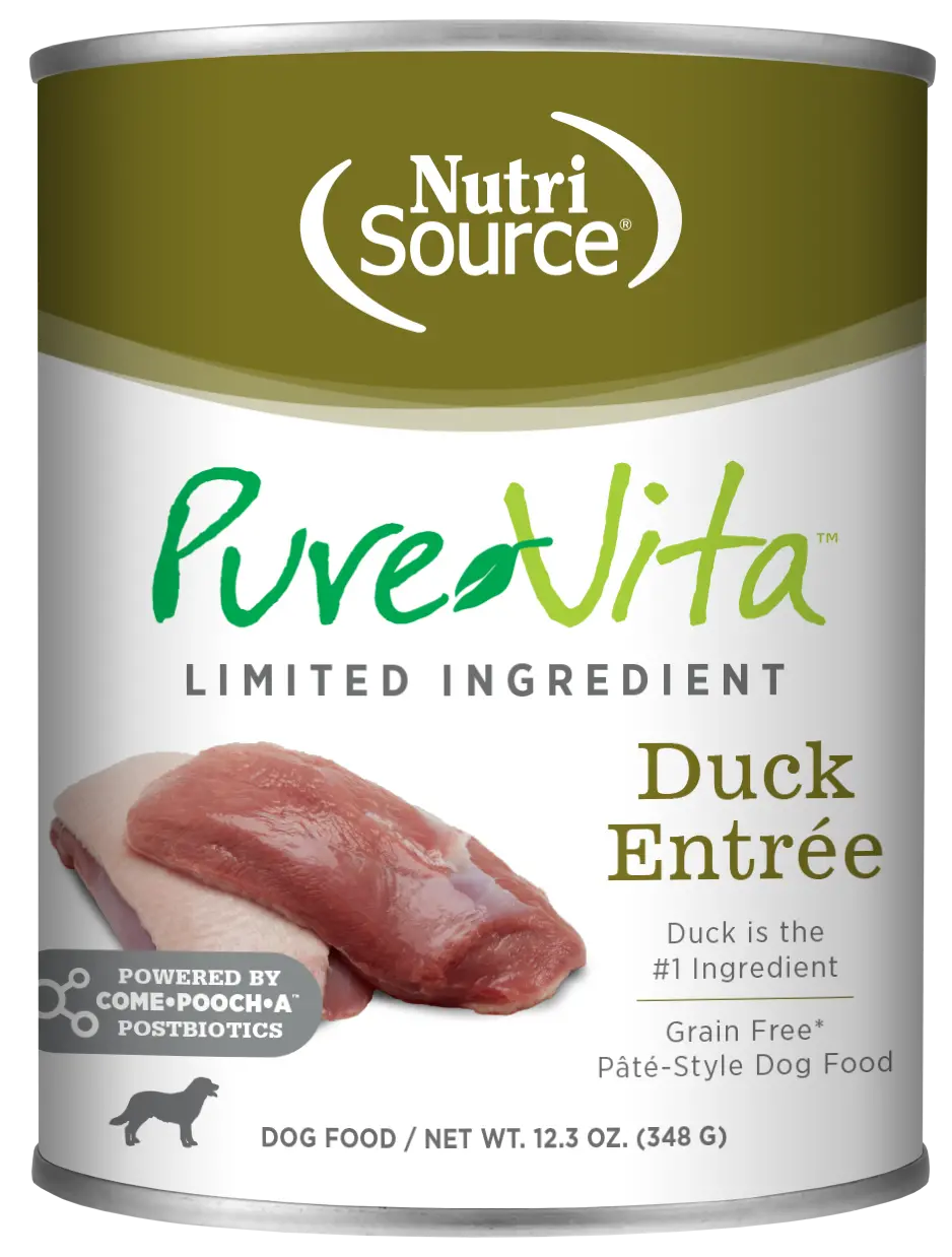 Nutrisource® Duck Entrée Limited Ingredient Wet Dog Food 1