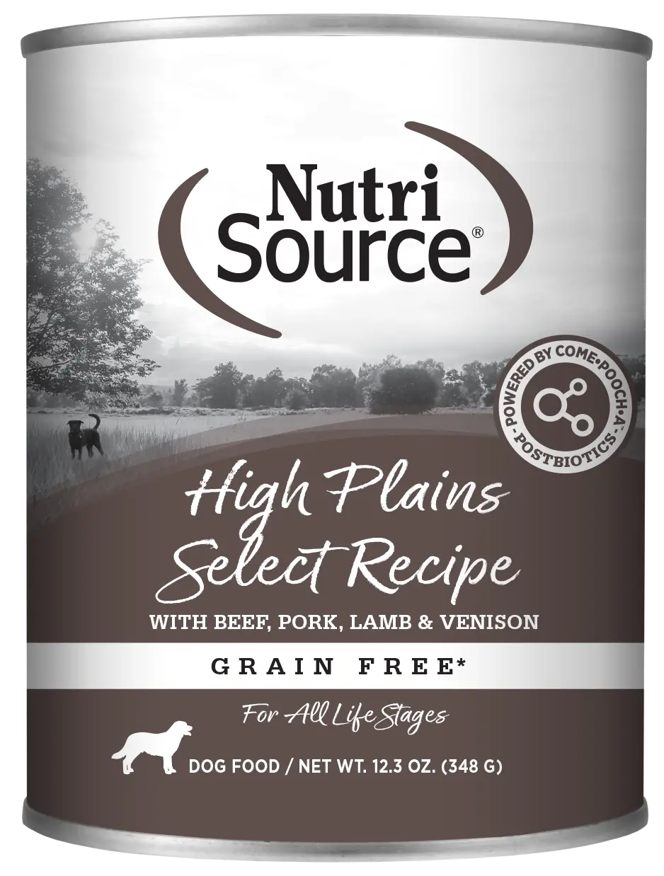 Nutrisource High Plains Select Healthy Grain Free Wet Dog Food 1