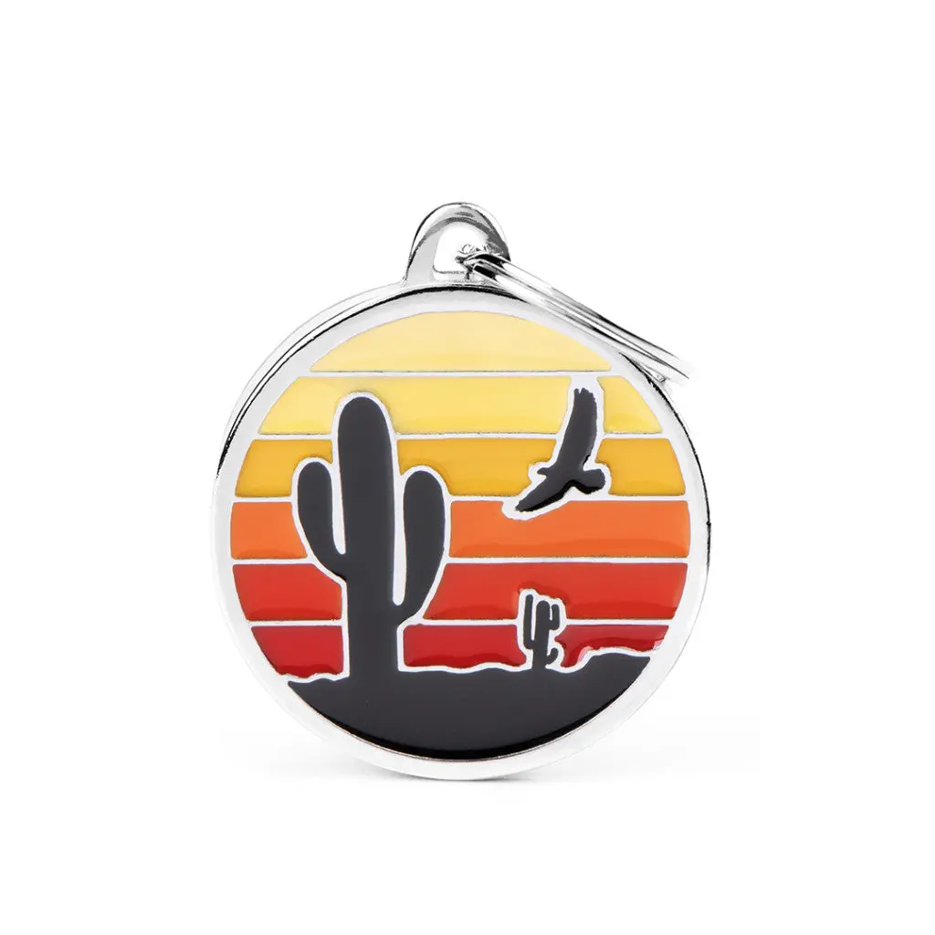 Myfamily Charms Desert Id Tag 1