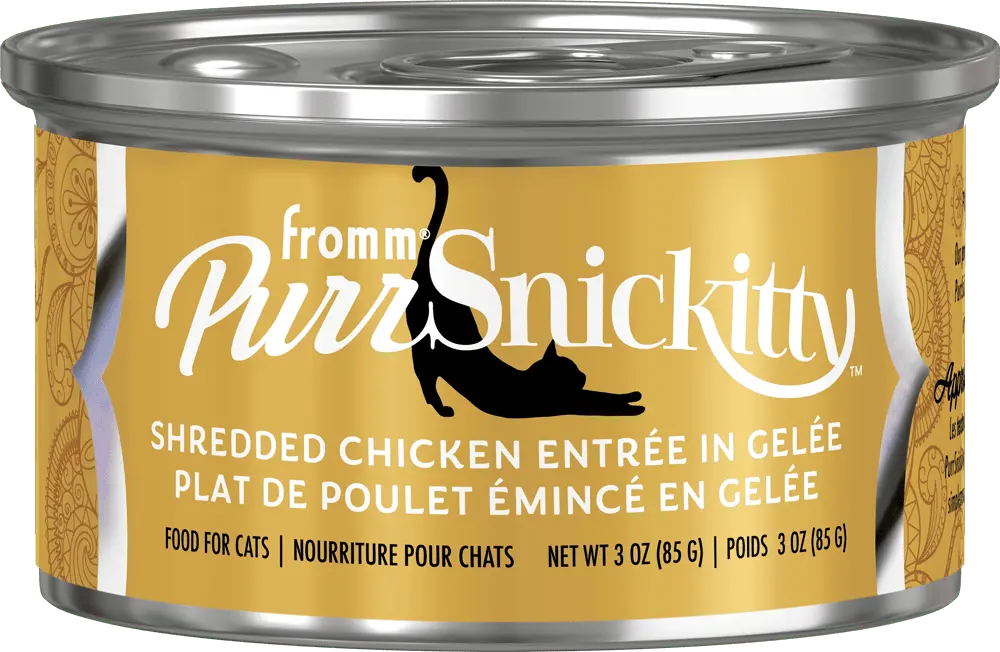 Fromm Purrsnickitty Shredded Chicken Entrée In Gelée Wet Cat Food 1