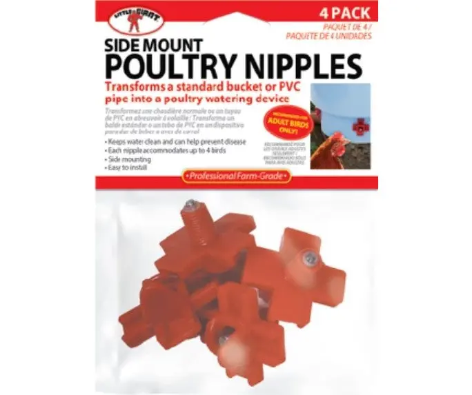 Miller Little Giant Side Mount Poultry Nipple 1