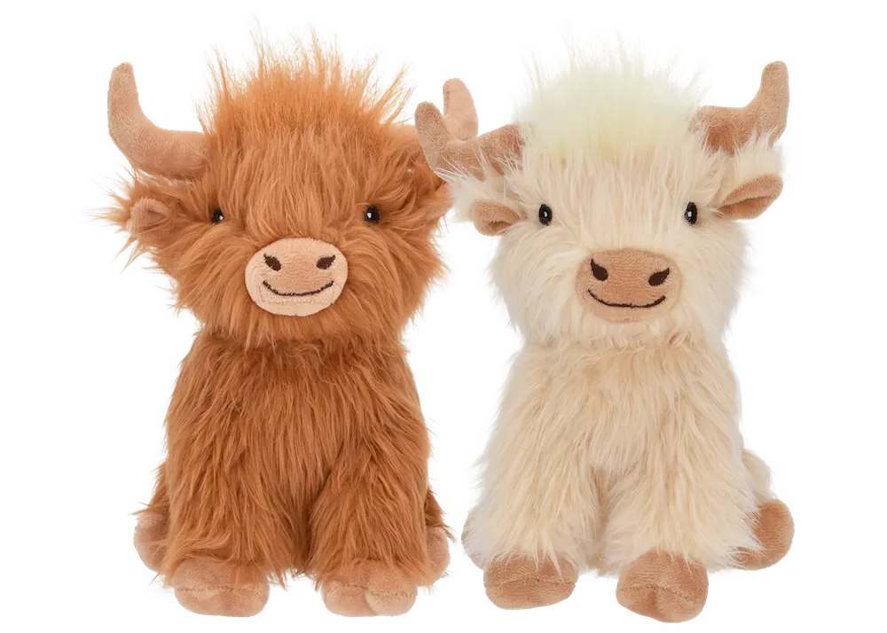 Multipet Highland Cow Dog Toy 1