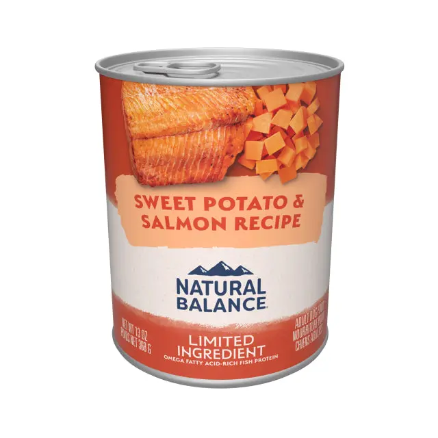 Natural Balance Limited Ingredient Diet Sweet Potato & Salmon Recipe Wet Dog Food 1